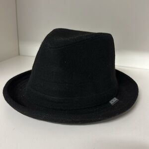Emstate Wool Vintage Winner Caps Born in Empire  Black Brimmed Hat Mens Large